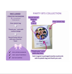 Custom Party Favor - Fan Gift - K-Pop Pocket Mirror, Pin, or Magnet, 2.25 inch Round